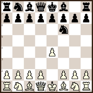 Šachová zahájení návod - polootevřené zahájení